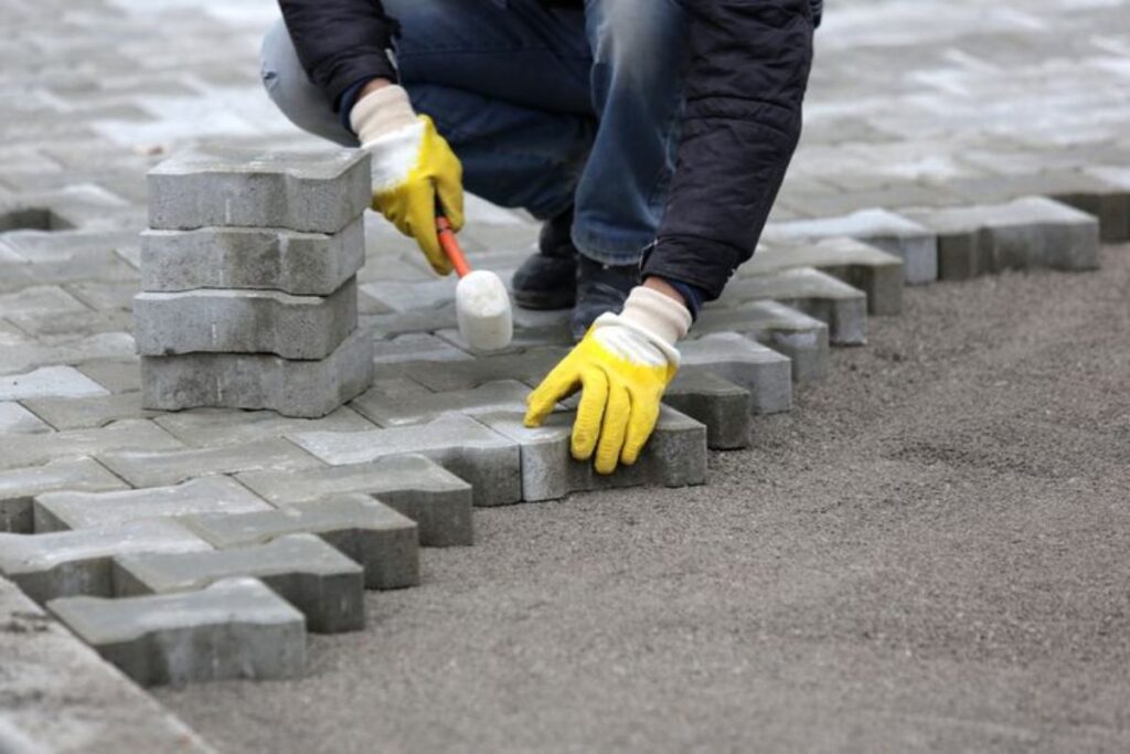 Blocos pré moldados de concreto